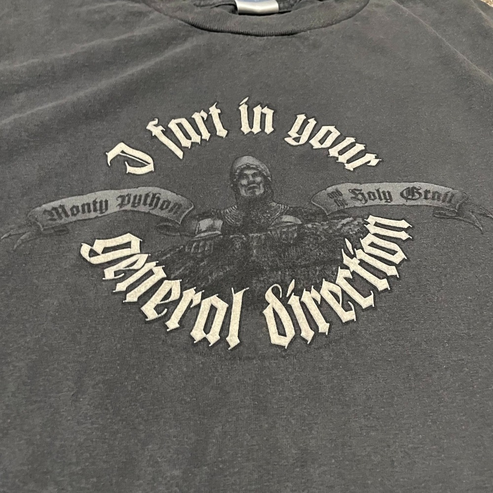 Monty Python and The Holy Grail T Shirt Fart General Direction 2XL Movie